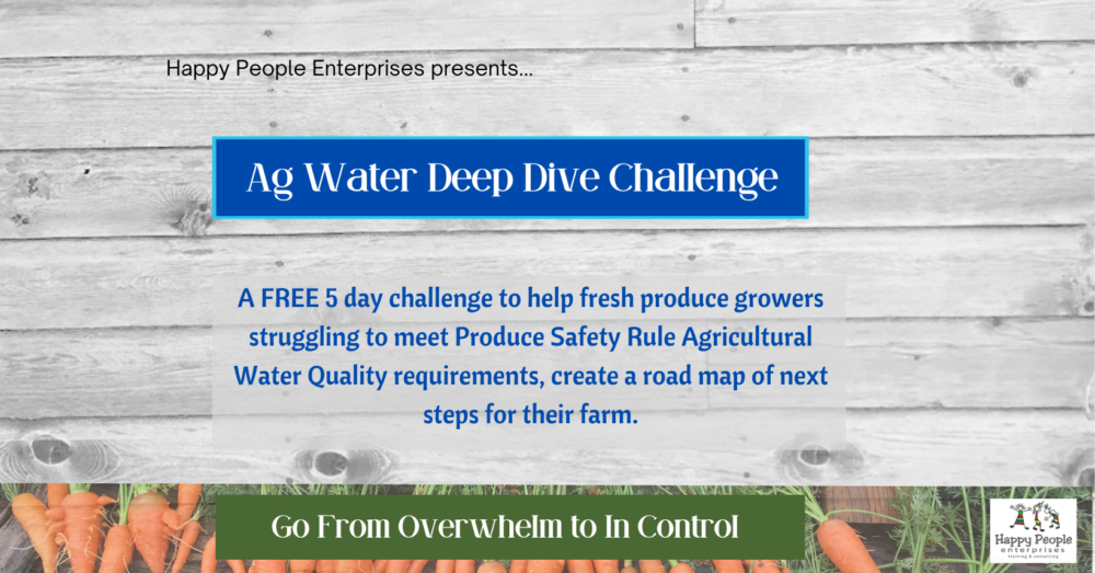 Ag Water Deep Dive Challenge